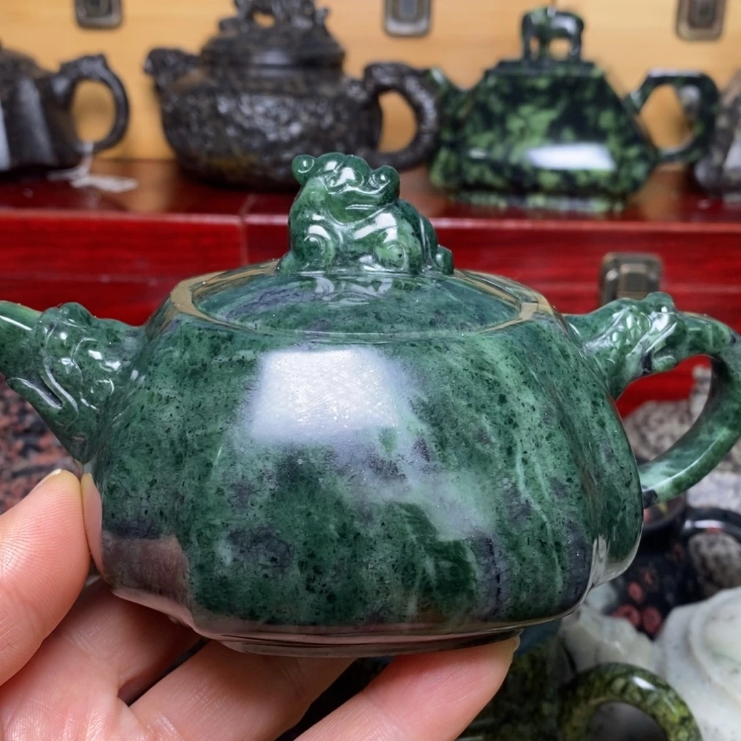 藏玉药王石福利款龙尊壶230cc