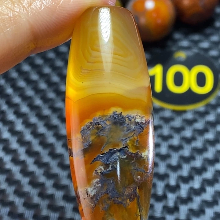 玛瑙/玉髓颈饰未镶嵌钓****长