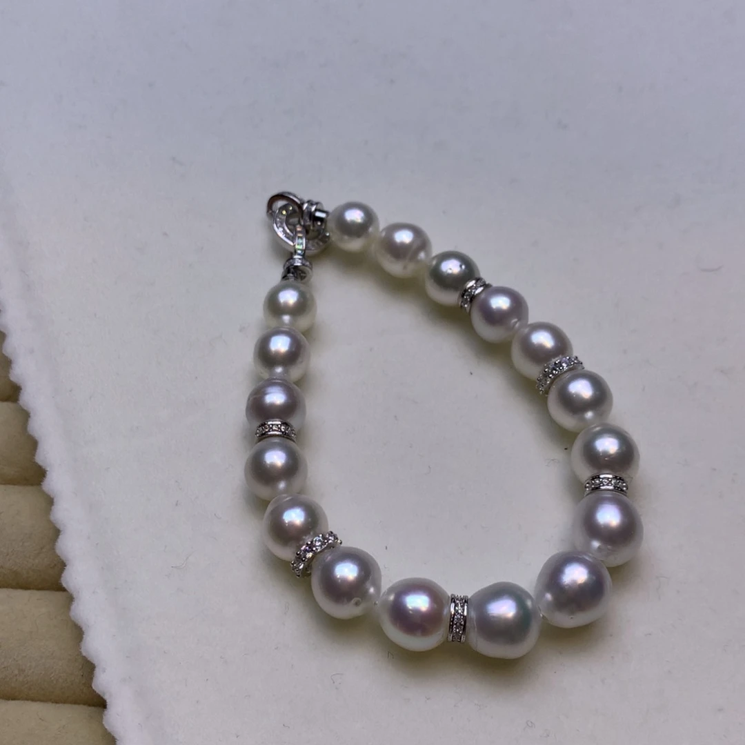 未镶嵌手链海水珍珠