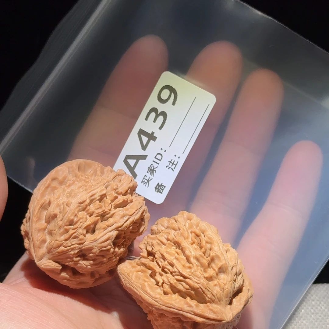 吊坠文玩核桃白狮子439