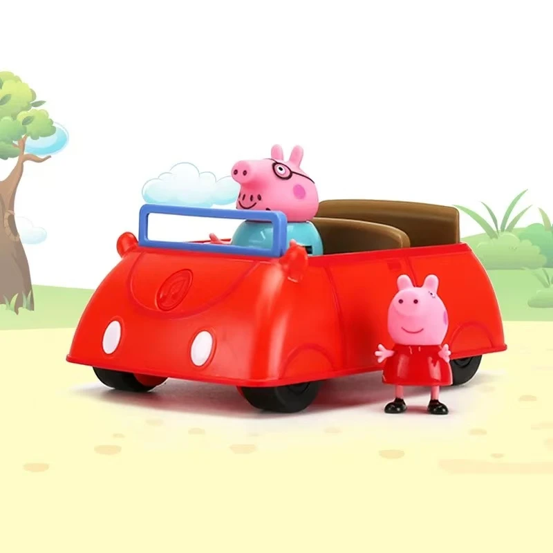 粉色吹风筒佩PQ 06707 小猪佩奇红色小车