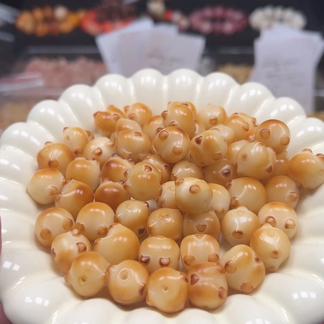 手串菩提根/象牙果20颗柯基屁屁有裂拍2单宠10颗