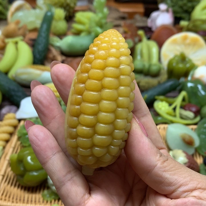 未镶嵌蛇纹石玉手把