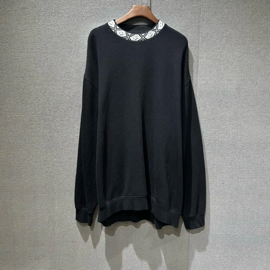 95新 Acne studio （pm）领口笑脸圆领卫衣 M码/3402
