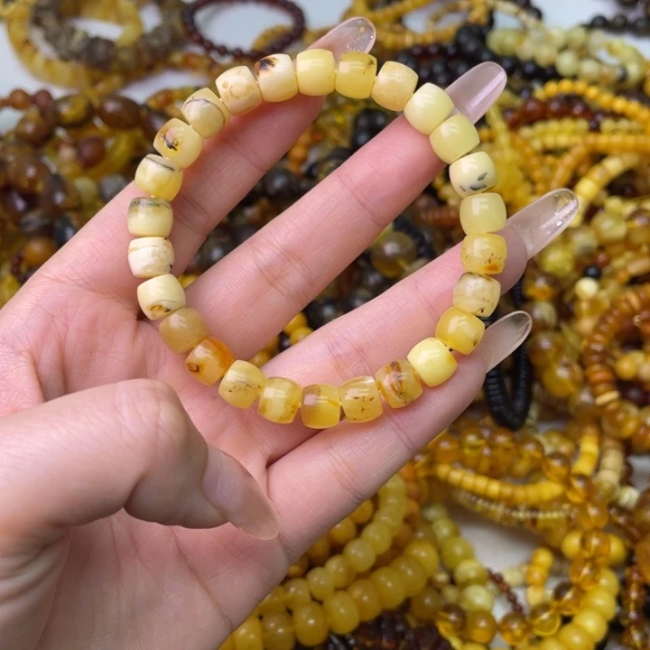 琥珀未镶嵌珠宝奇石