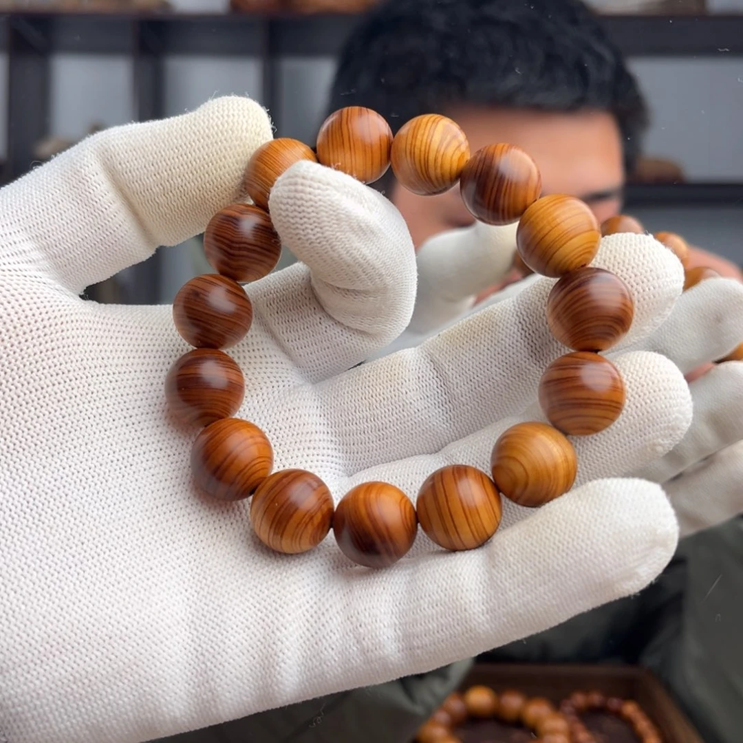 小***机柏木（崖柏）手串/手链1.5甜香虎皮板根香料甜香