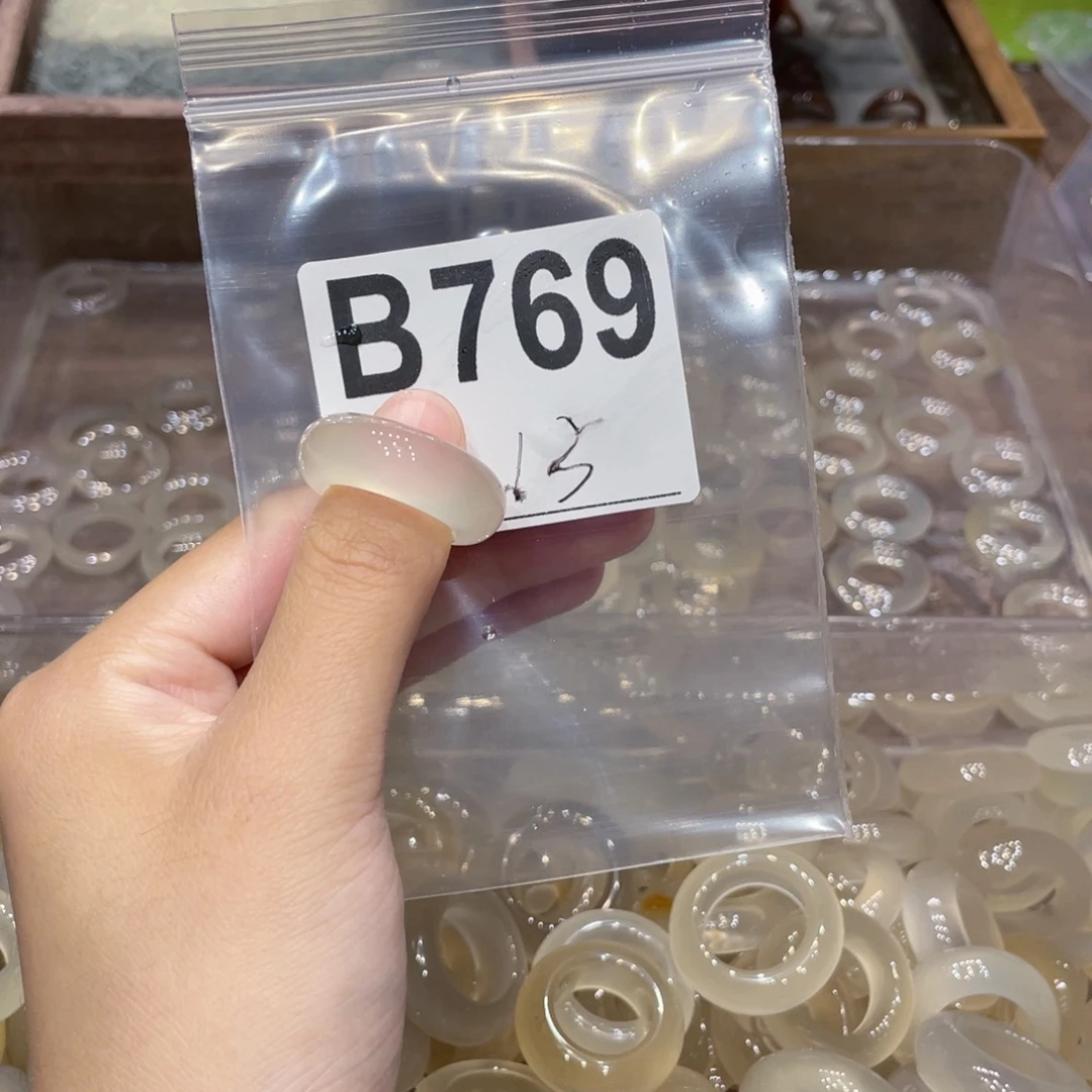 玛瑙/玉髓未镶嵌戒指769