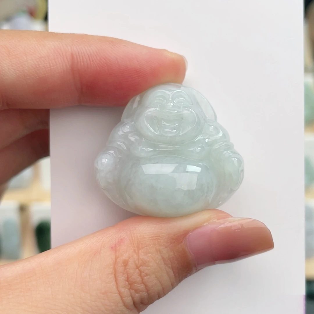 颈饰未镶嵌翡翠佛公