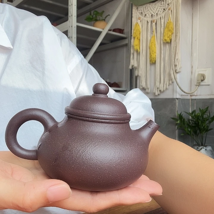 茶壶紫砂天青容天220cc