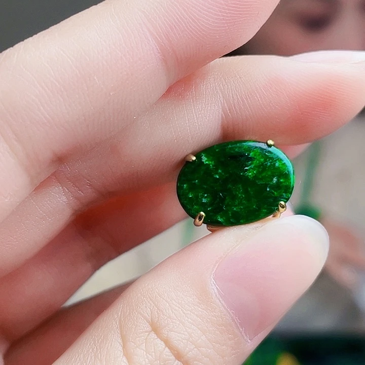 翡翠银S925镶嵌颈饰多样性