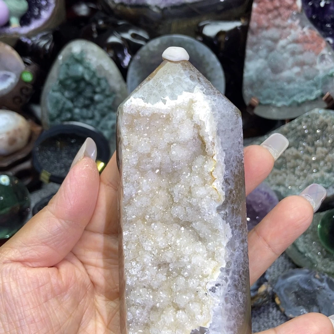未镶嵌摆件紫晶水晶