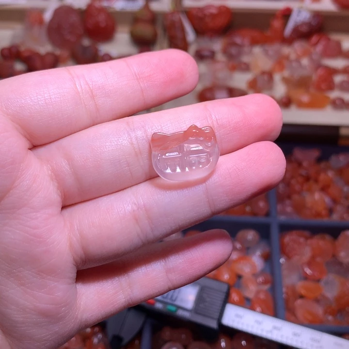 南红玛瑙未镶嵌珠宝半成品福牌