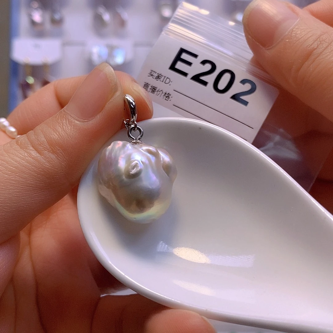 淡水珍珠颈饰银S925镶嵌