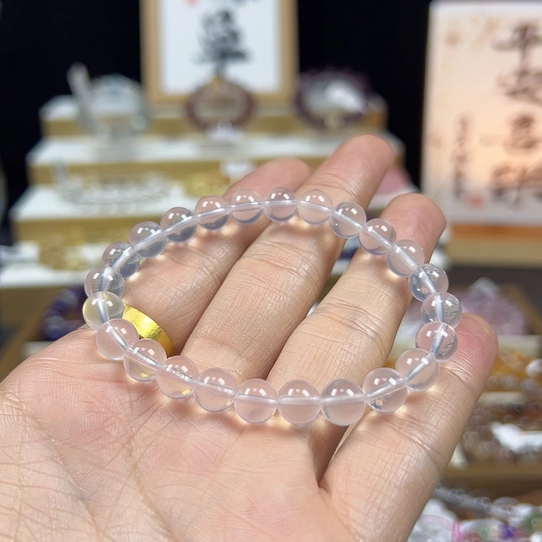 手链未镶嵌水晶奶白晶