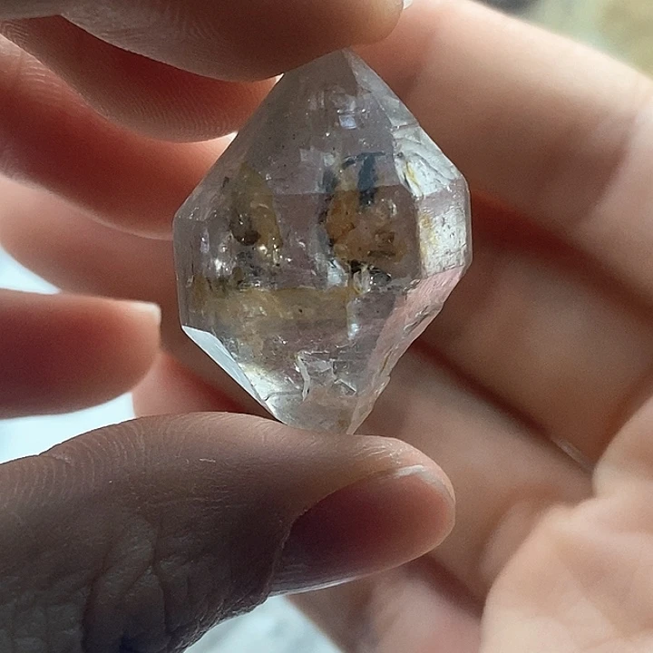 水晶颈饰未镶嵌黄胶花
