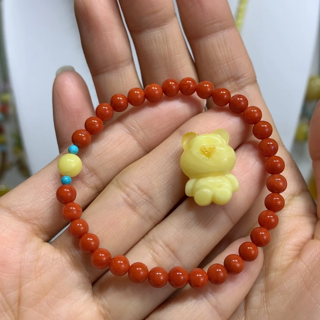 南红玛瑙手链未镶嵌L**?5mm尺寸