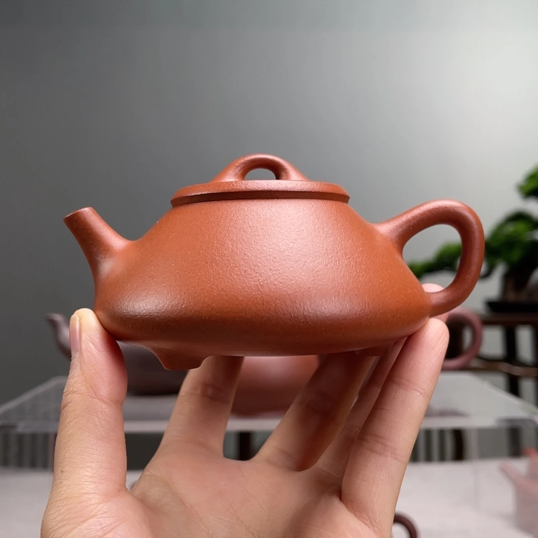 【闪购商品】茶壶紫砂红降坡任瓢容量150cc