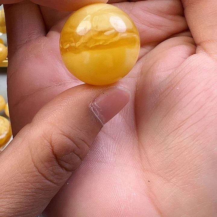 蜜蜡颈饰未镶嵌蜜蜡