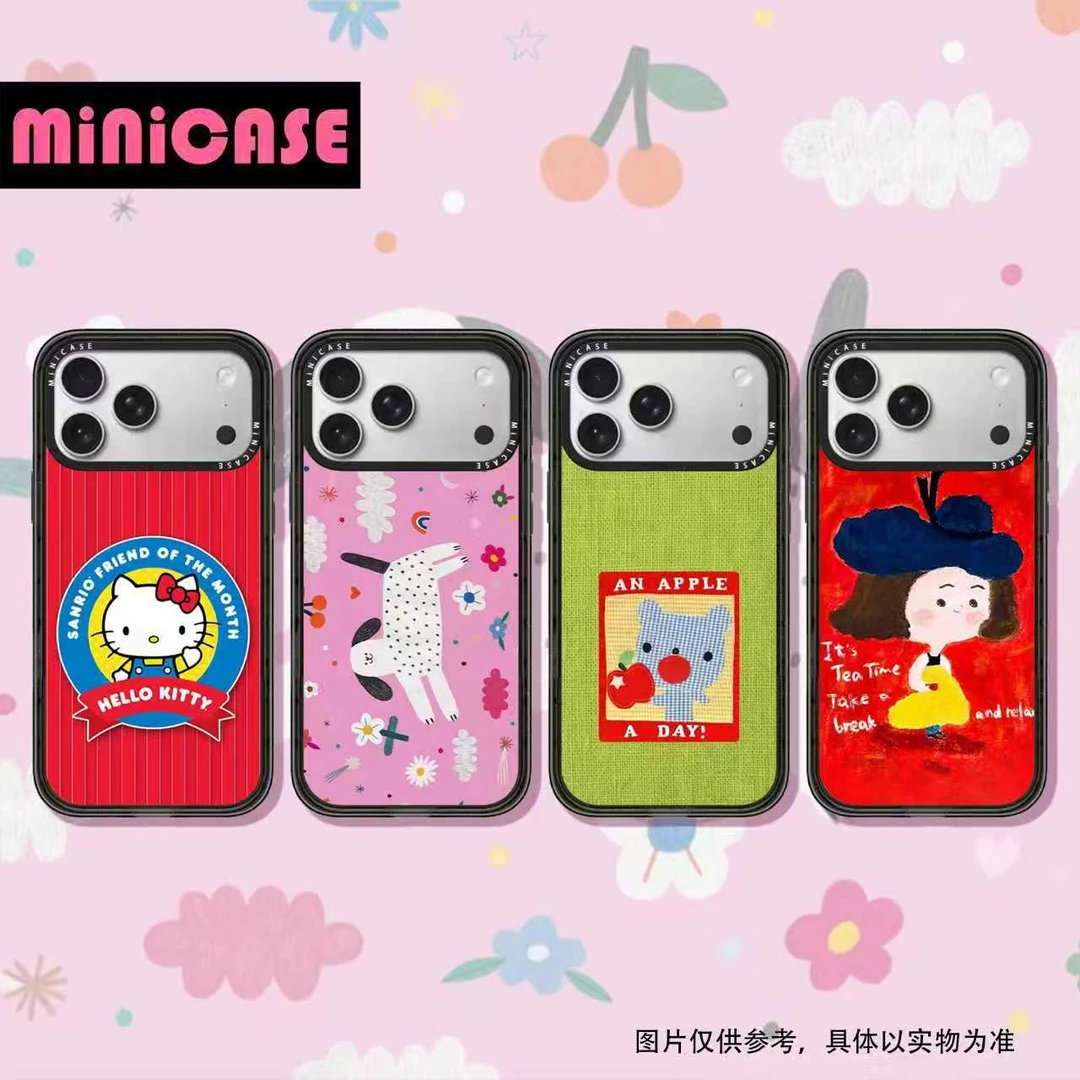 童趣INS风卡通17ProMax适用iPhone16ProMax苹果15Pro手机壳13防摔