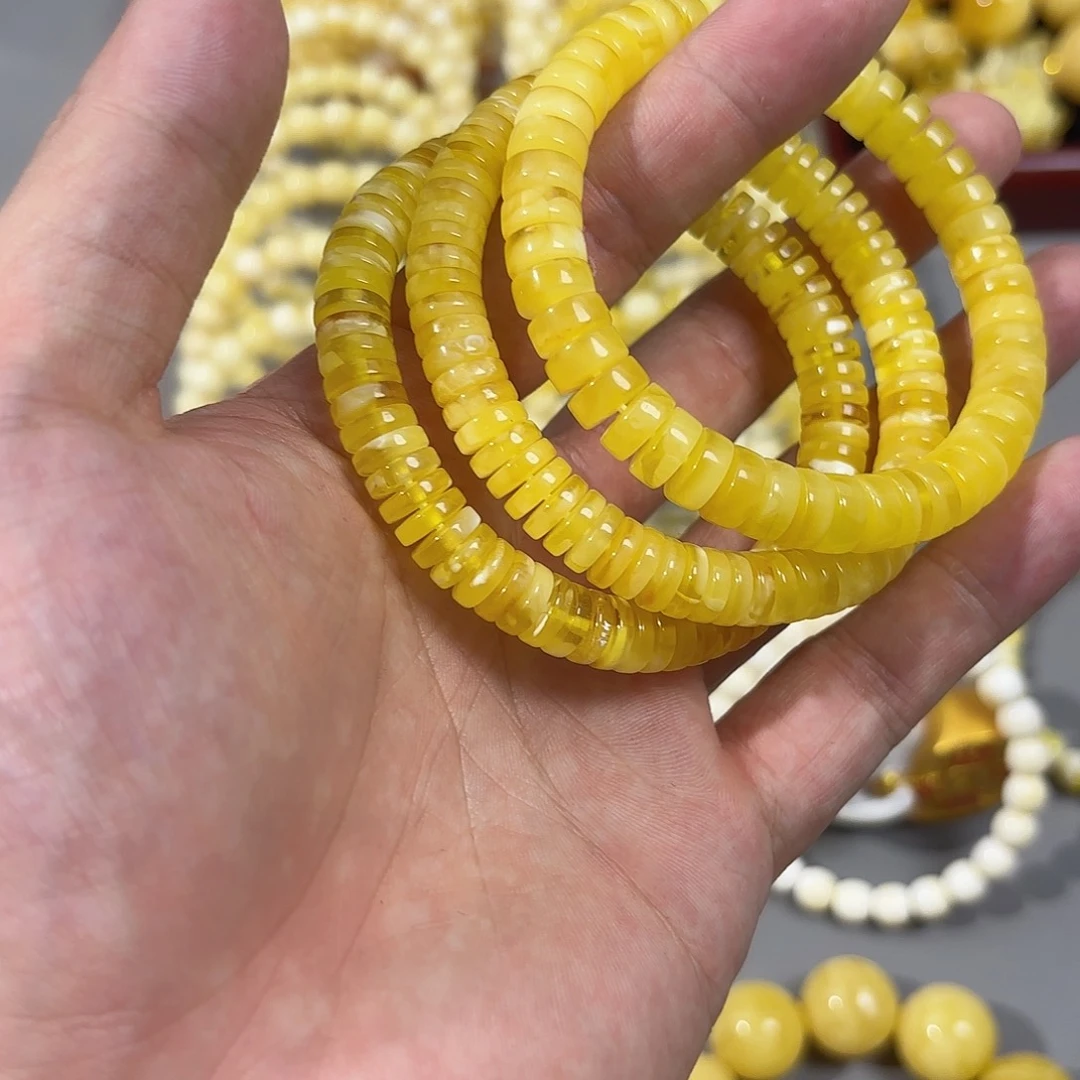 浮***生琥珀未镶嵌手链粉丝牌福利多样性发其一