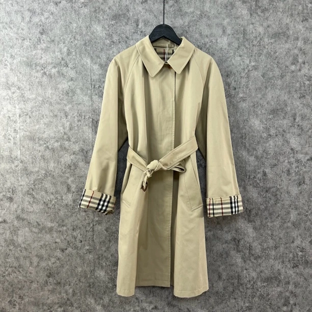 95新 BURBERRY/博柏利 卡其色风衣外套