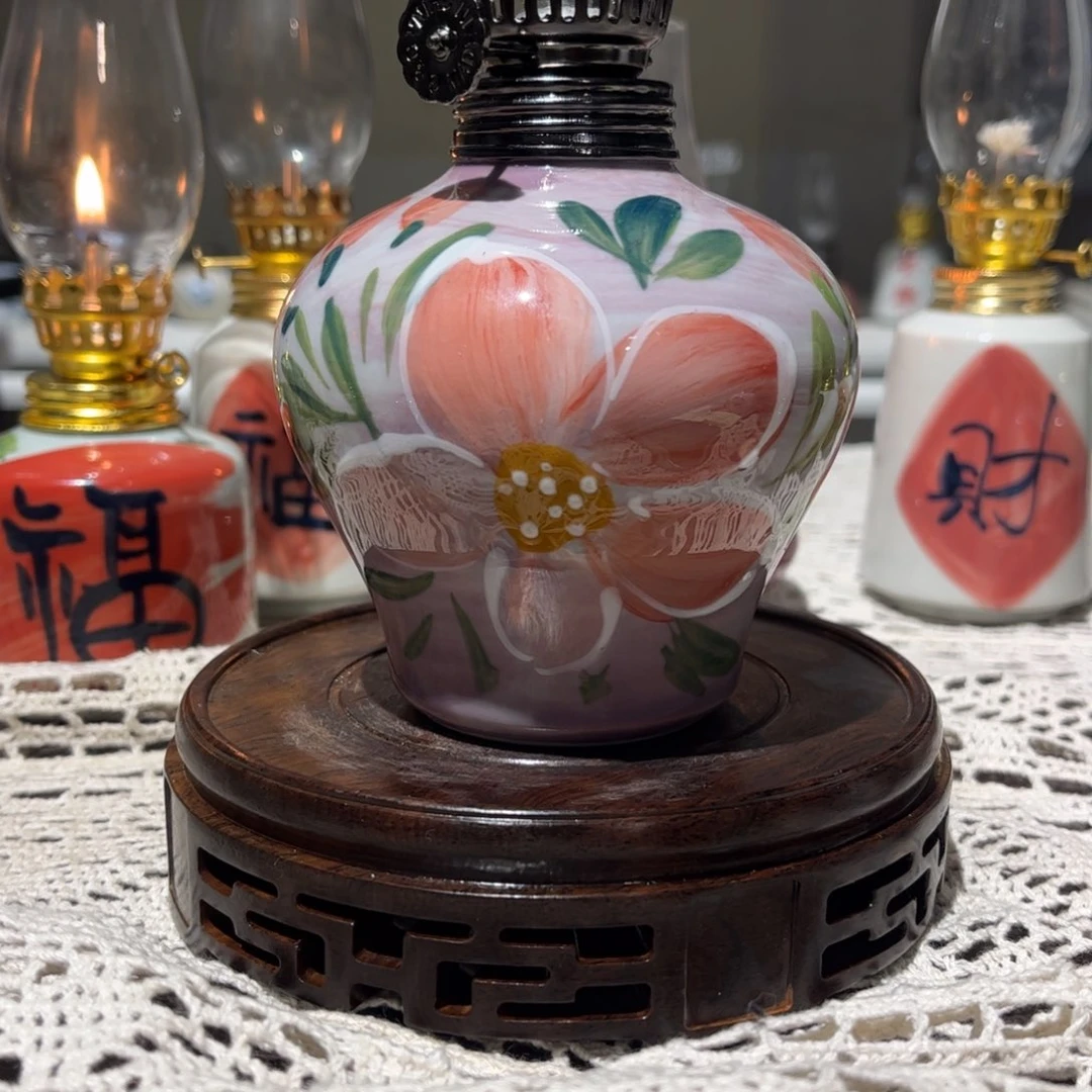 摆件景德镇陶瓷香薰灯