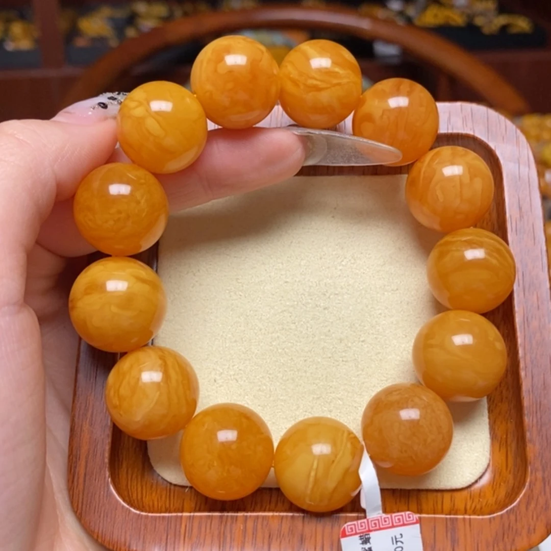 【闪购商品】蜜蜡手链未镶嵌手串
