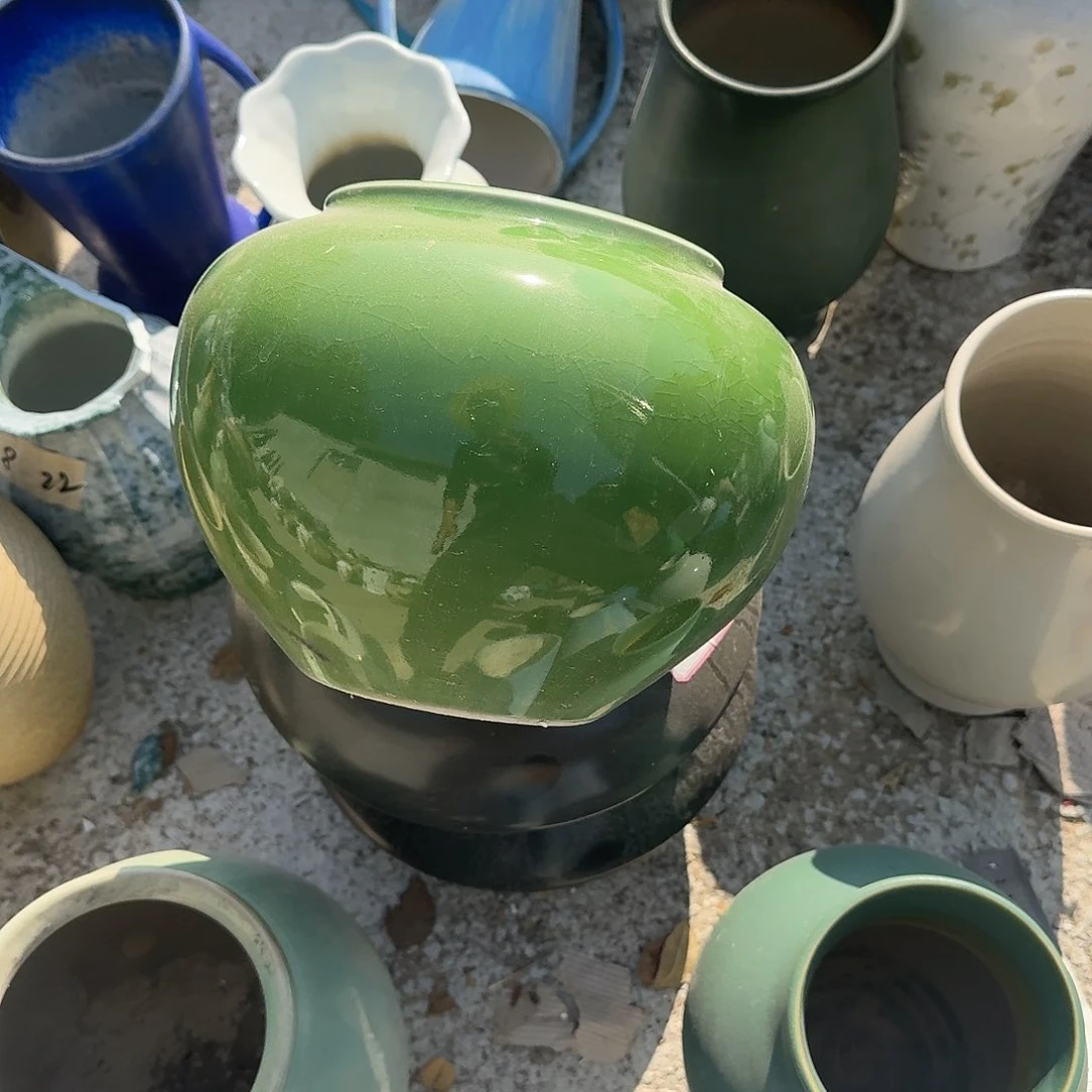 陶瓷微瑕景德镇手工花器