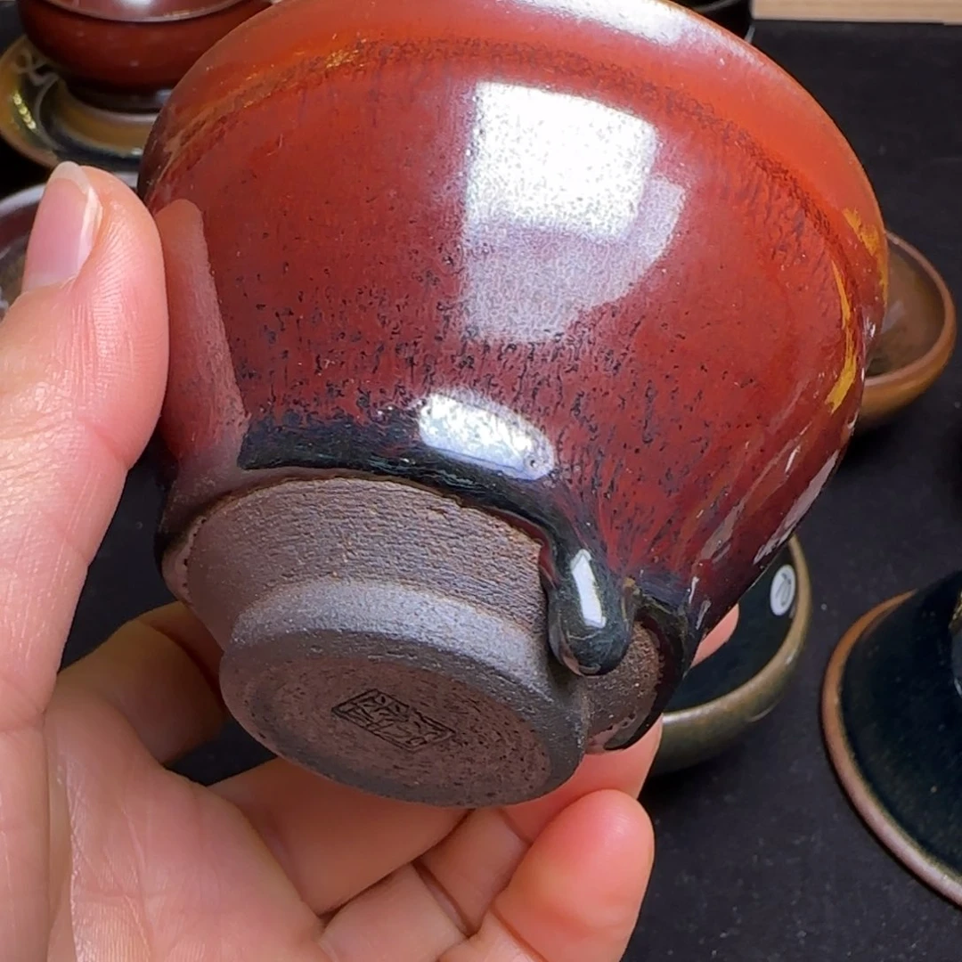 茶盏嗚***阿51 宋钰龙窑柴烧