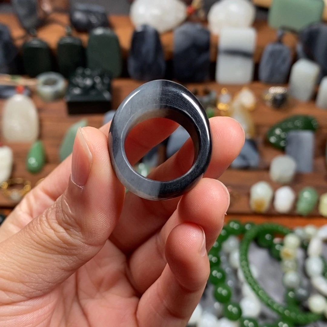 和田玉戒指未镶嵌二***九