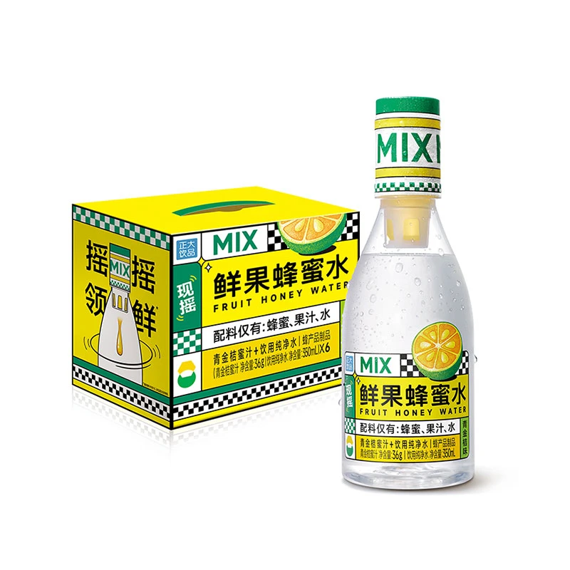 （15瓶）正大 鲜果蜂蜜水350ml*15瓶