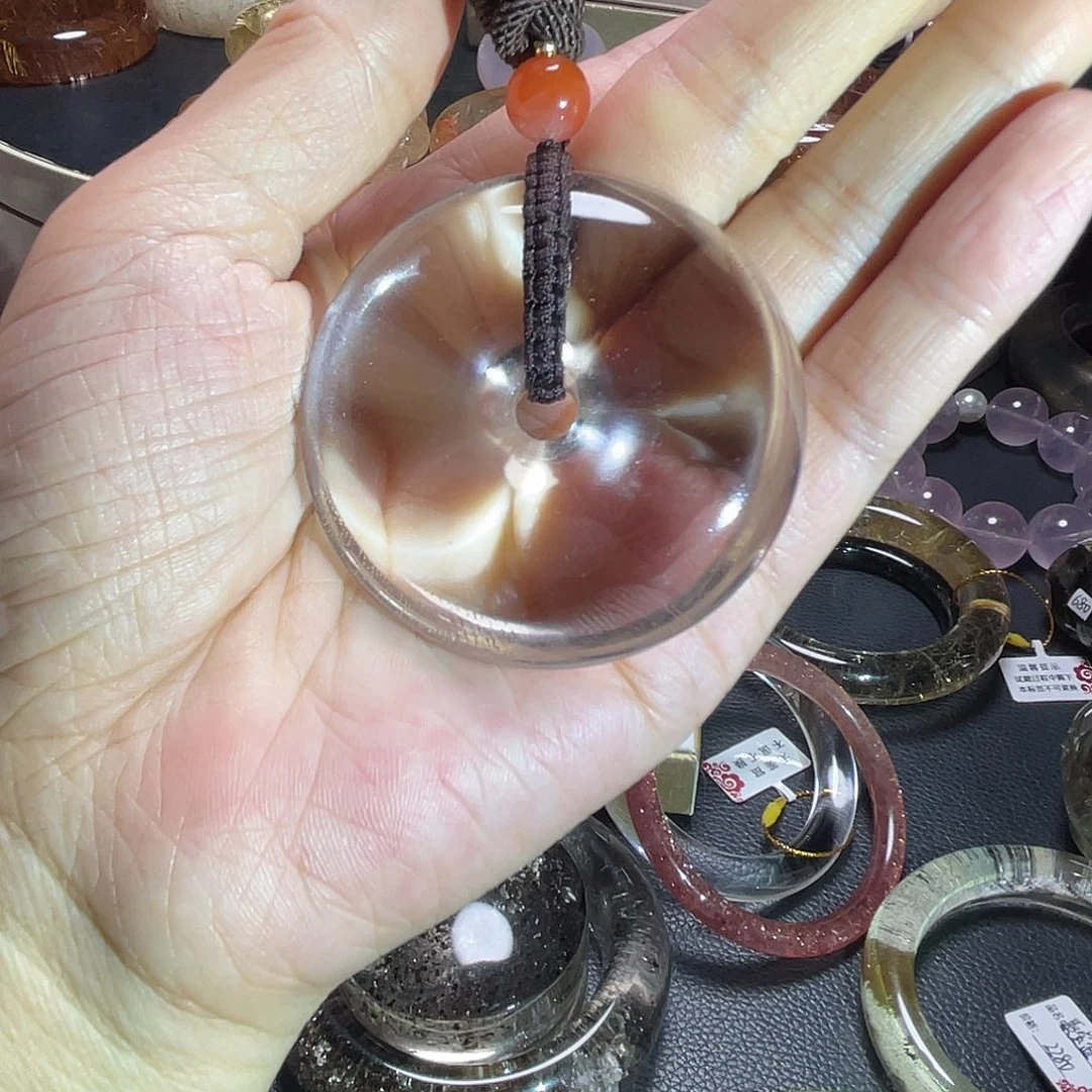 水晶吊坠(赠链)未镶嵌吊坠