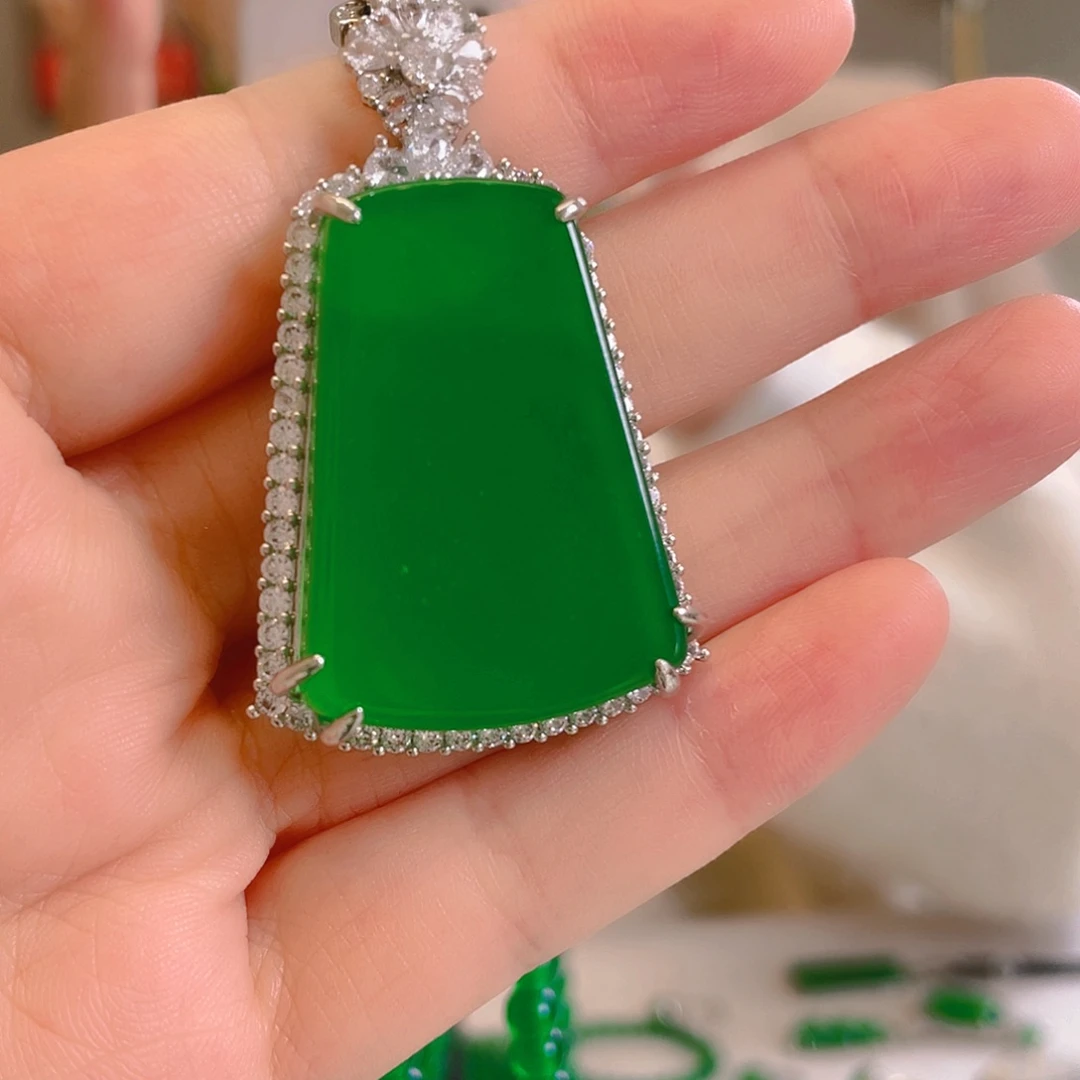 玛瑙/玉髓合金颈饰