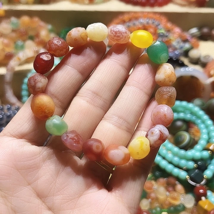 玛瑙/玉髓未镶嵌手链