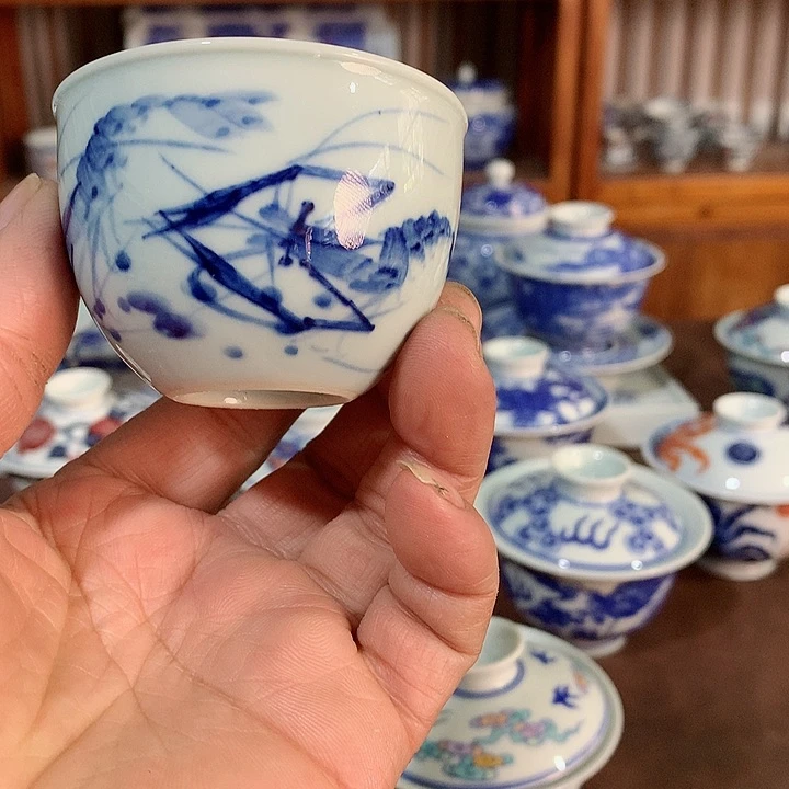 錡镇堂手工手绘杯