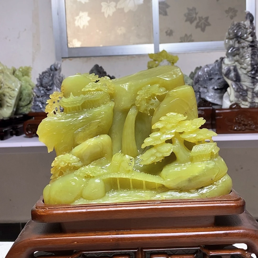 用***8玉玉未镶嵌居家摆件