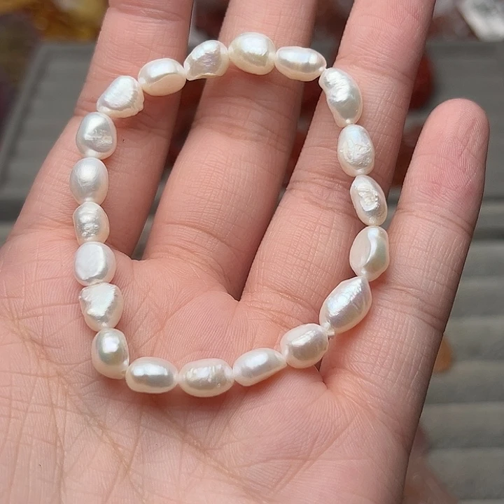 南红玛瑙合金手链25