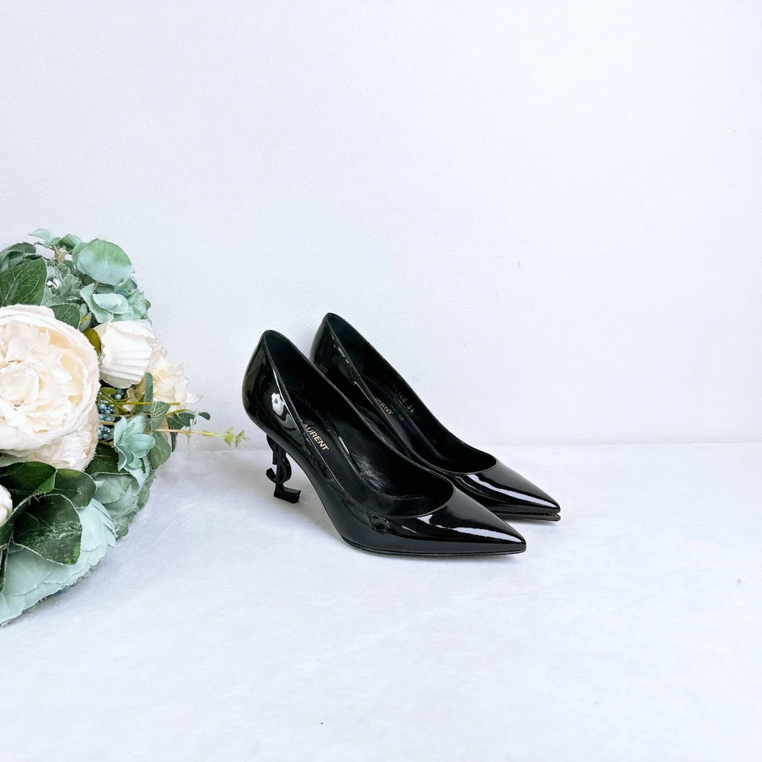 99新 YSL/圣罗兰 高跟鞋/36码/Xspr3642
