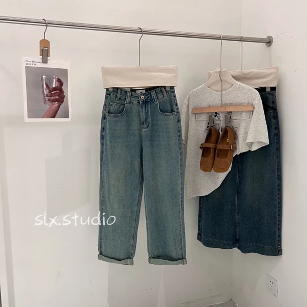 slx@A 073-1 牛仔男友裤