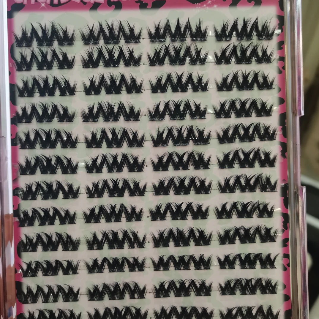 欧美大花卷大容量假睫毛自然卷翘浓密真适合新手放大双眼