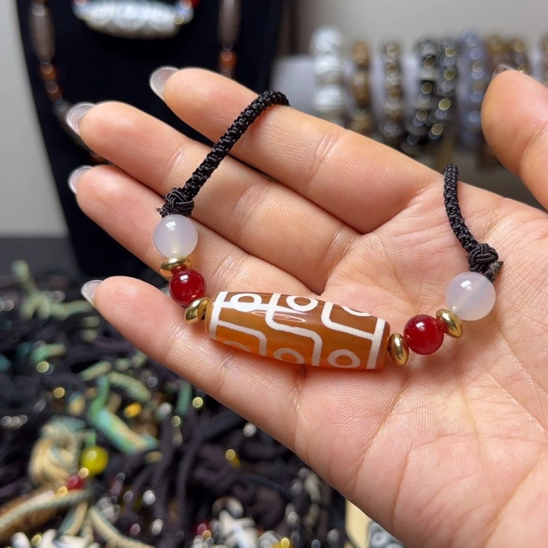 玛瑙/玉髓合金颈饰