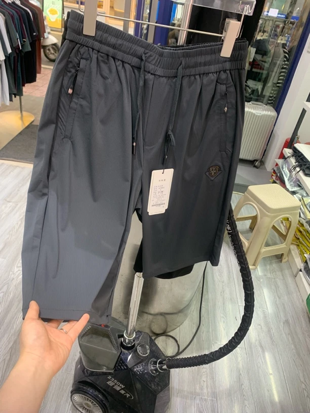 中裤速干薄款夏季五分裤休闲裤弹力百搭机能风英伦风短裤