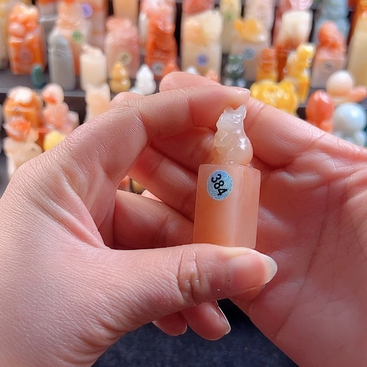 老挝石印石小**?1.6厘米，兔子384