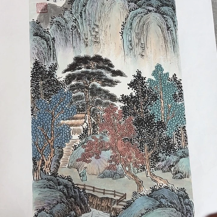 王***香国画孔庆旭老爷子作品