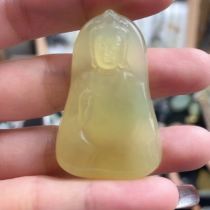 蛇纹石玉合金颈饰?****?