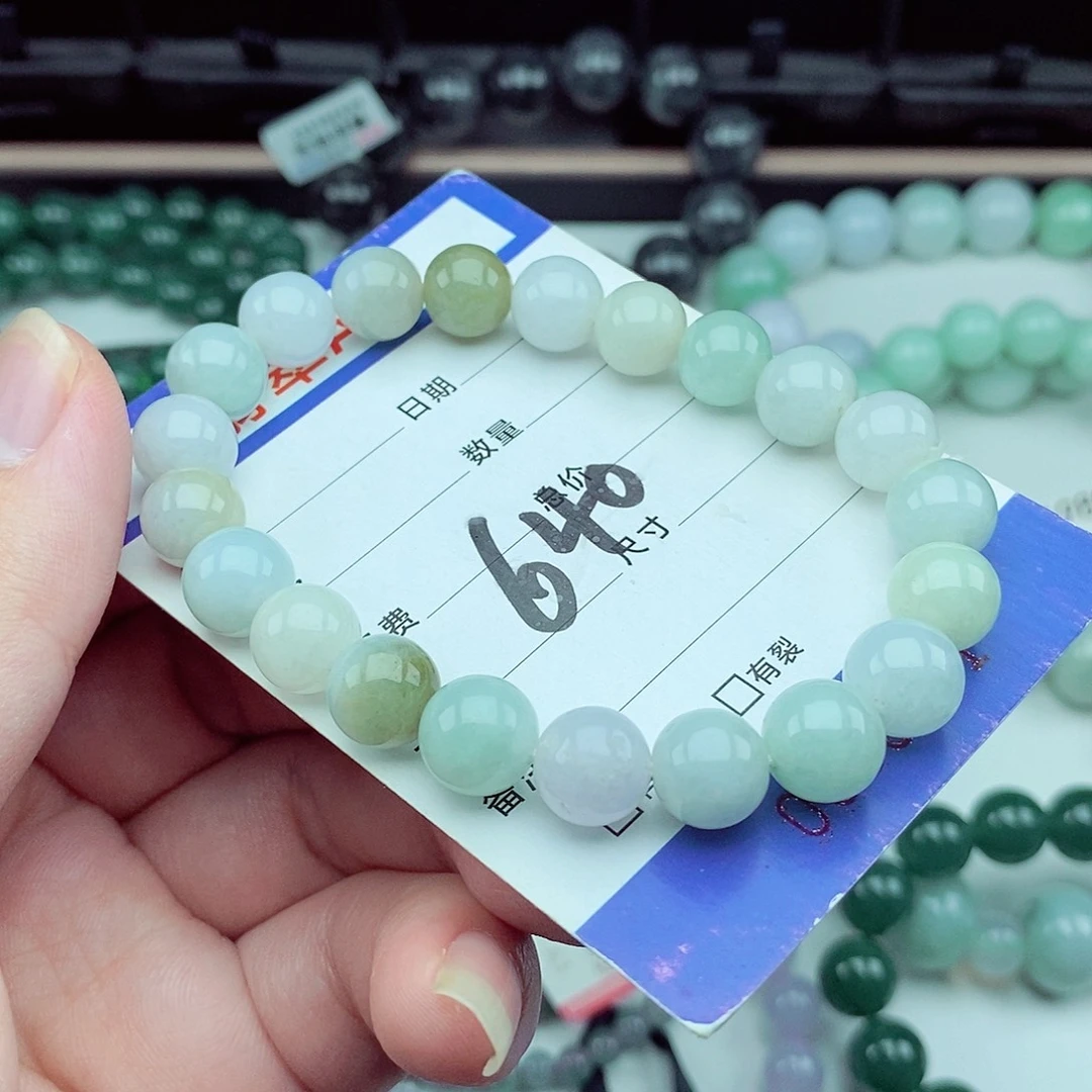 翡翠未镶嵌颈饰翡翠手链项链手串