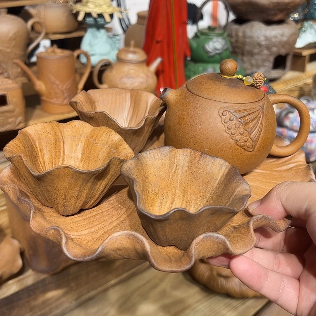 原矿粗陶裸烧工艺，越养越润出彩