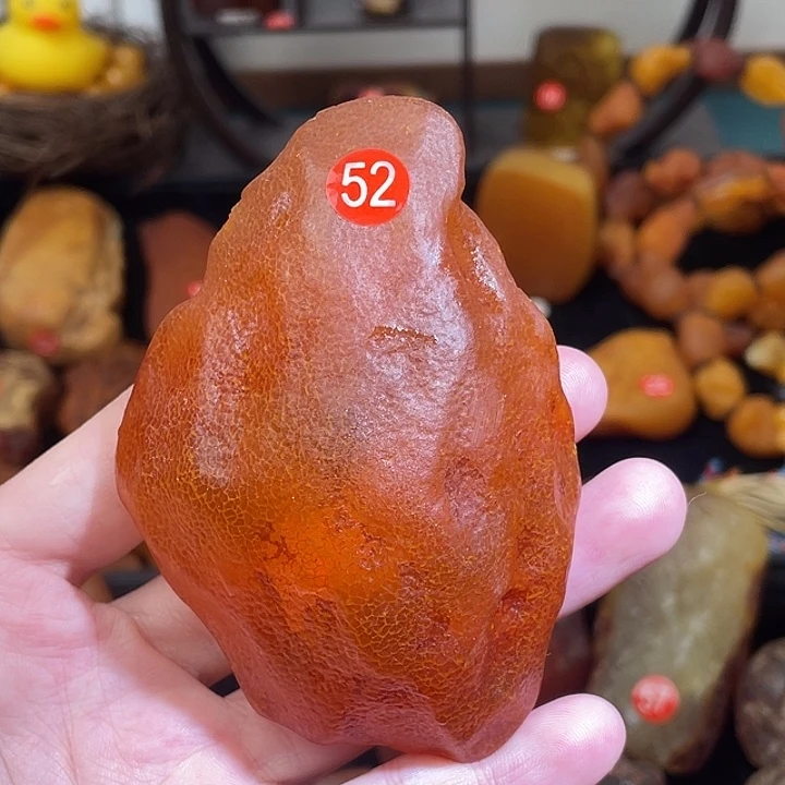 琥珀未镶嵌珠宝奇石