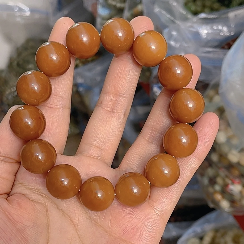 （C55）16mm深咖大卡单圈手串天然菩提串