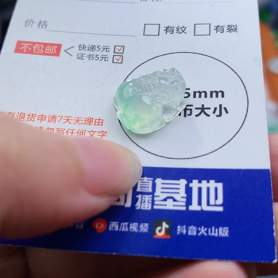 吊坠(不含链)未镶嵌翡翠貔貅